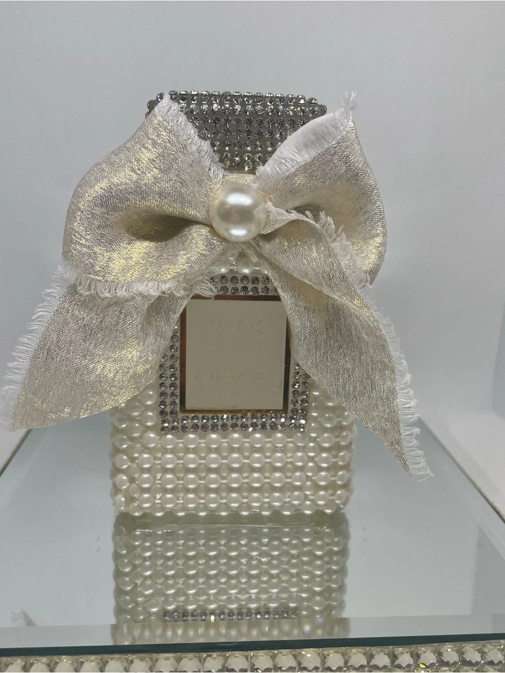 Authentic Bling Coco Chanel Perfume Bottle
